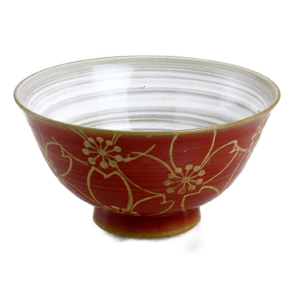 Amazon.com: RAO3Z Ranchant N793434 Rice Bowl, Multi, Powdered Red